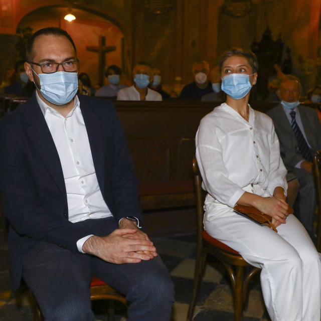 Tomislav Tomašević sa suprugom Ivom