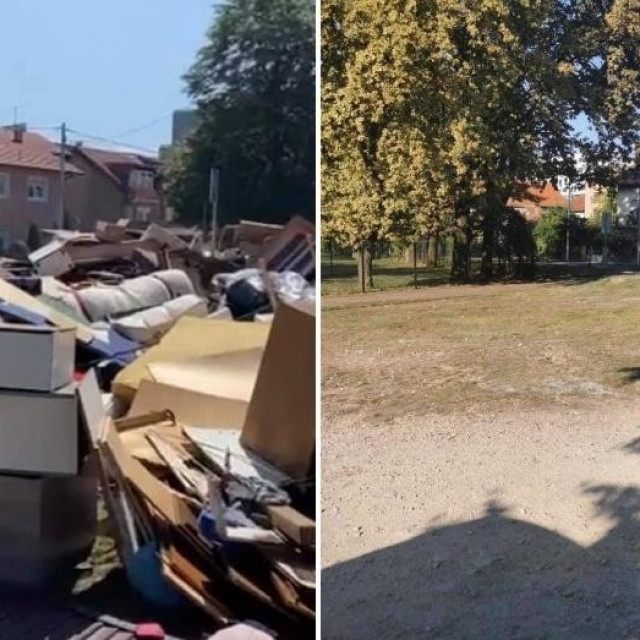 Radnici Čistoće očistili ilegalno odlagalište u Prečkom