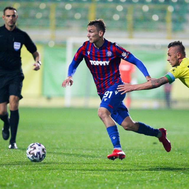 Tonio Teklić u dresu Hajduka
