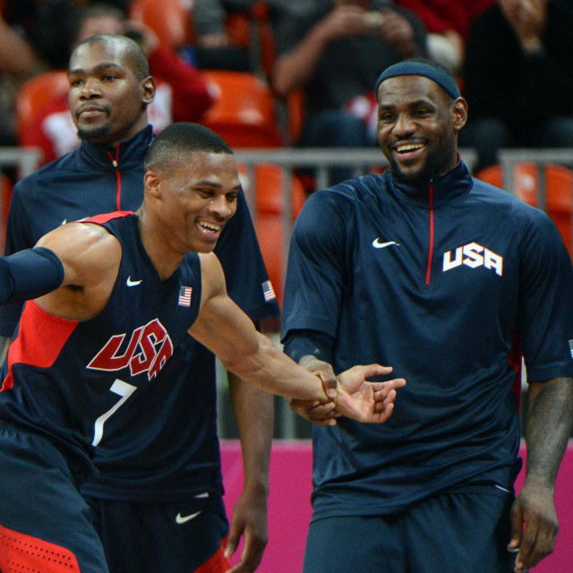 Russell Westbrook i LeBron James