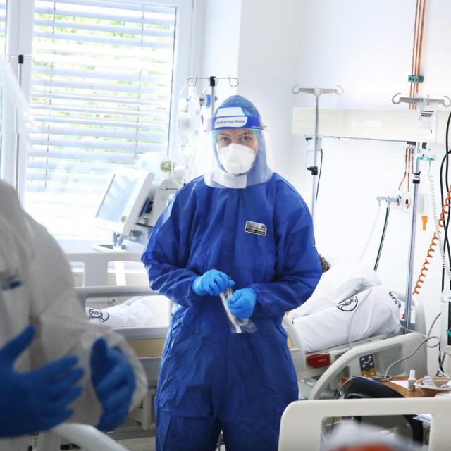 COVID odjel na infektologiji bolnice Križine