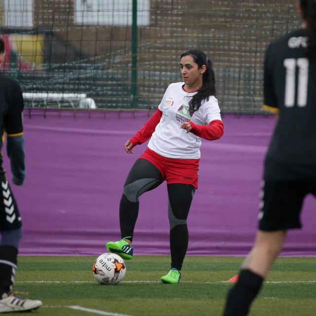 Bivša kapetanica afganistanske ženske nogometne reprezentacije Khalida Popal