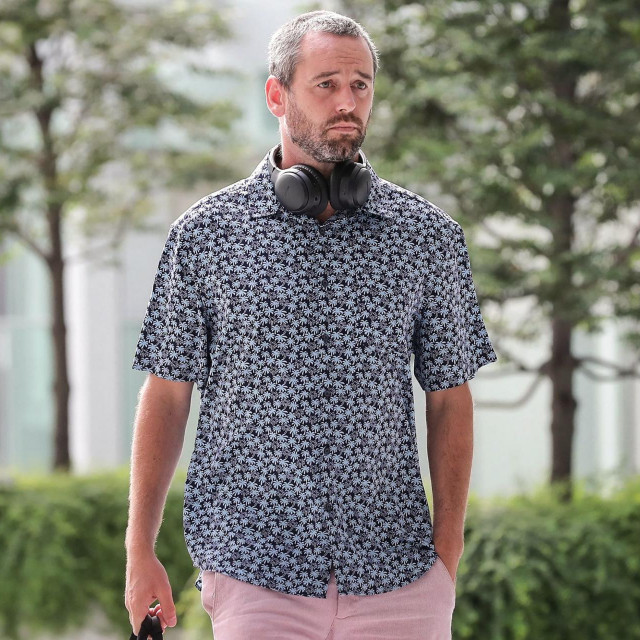Britanski državljanin Benjamin Glynn stiže u Singapur