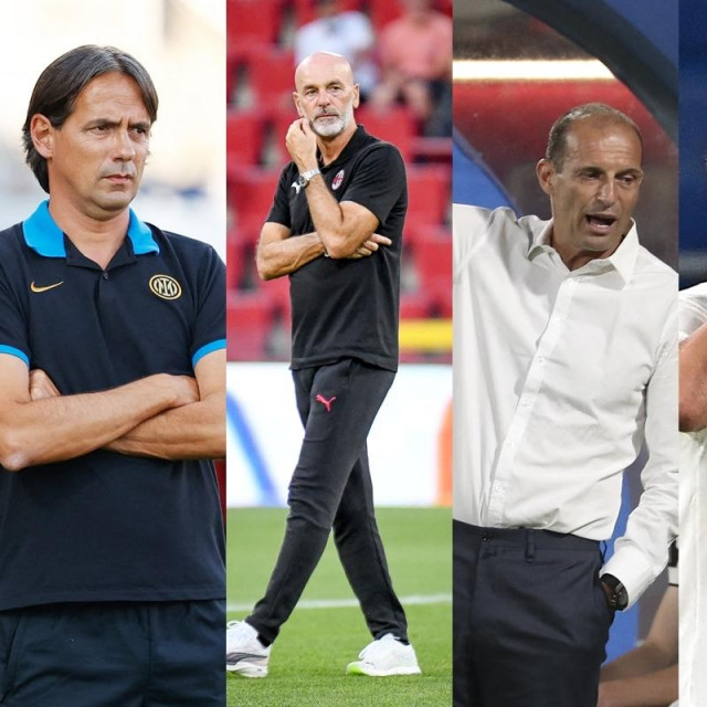 Inzaghi, Pioli, Allegri i Mourinho