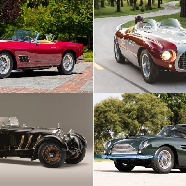 20 najskupljih automobila prodanih na Tjednu automobila u Montereyu 2021