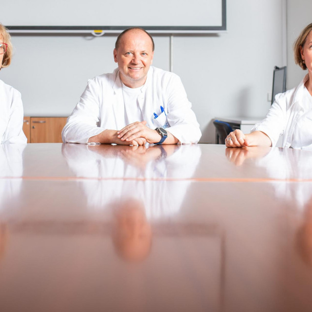 Maja Abram, Davor Štimac i Irena Krznarić Zrnić