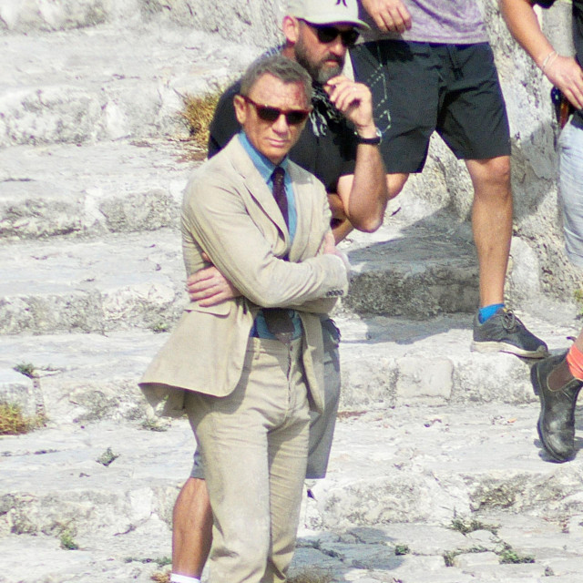 Daniel Craig na snimanju novog filma o Jamesu Bondu

 