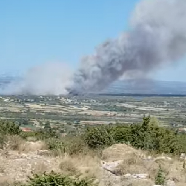 Požar kod Sukošana