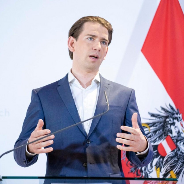 Austrijski kancelar Sebastian Kurz
