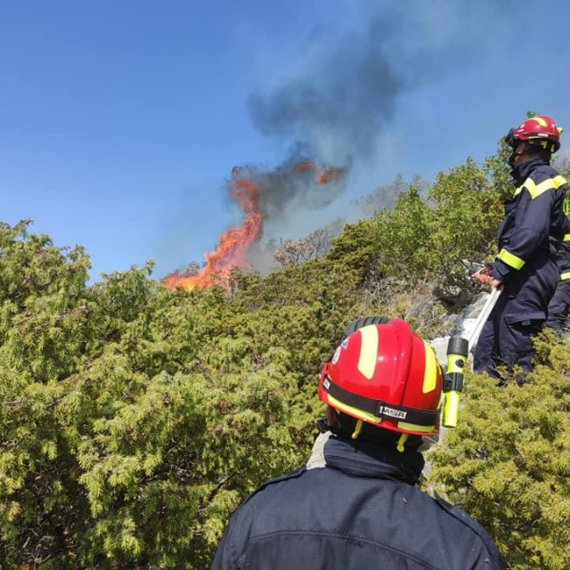 Požar na Biokovu