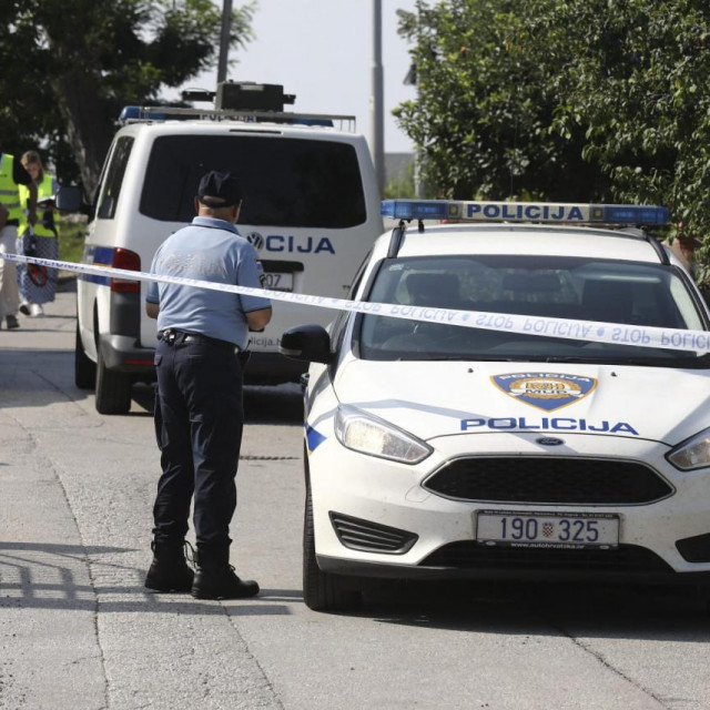 Policijski očevid, ilustracija