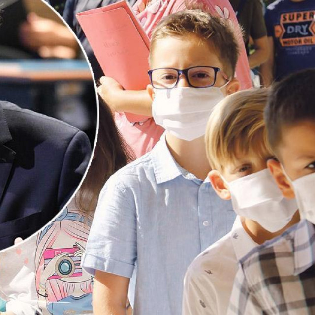 Tamo gdje se miješaju djeca iz različitih razreda maske će i nadolazeće školske godine biti obavezne, Radovan Fuchs (u krugu)