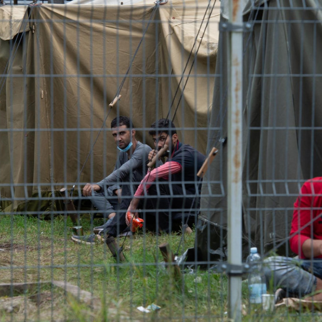 Migranti na granici Litve i Bjelorusije