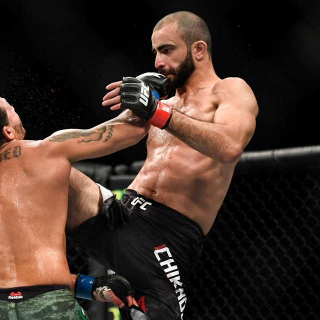 Giga Chikadze (desni) vs Irwin Rivera