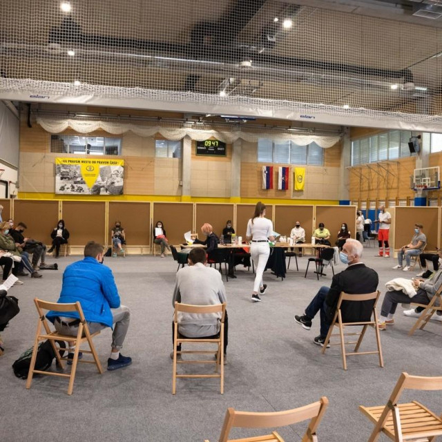 Cijepljenje u Kranju