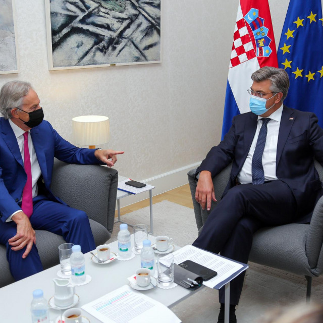 Andrej Plenković i Tony Blair