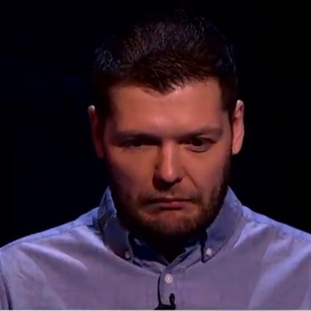 Natjecatelj kviza ”Tko želi biti milijunaš?” Glen Bunn