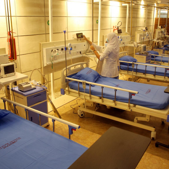 Covid bolnica/Ilustracija
