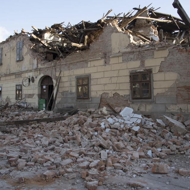 Petrinja nakon potresa