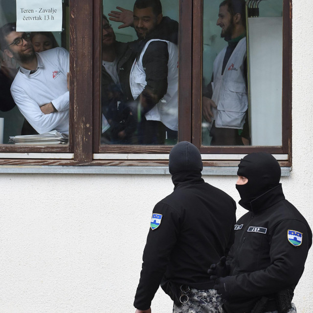 Kamp Vučjak u Bihaću, ilustracija