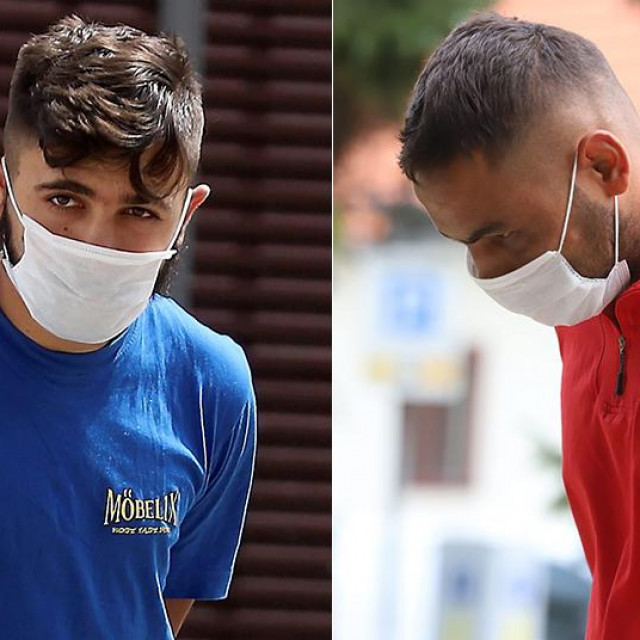 Privođenje osumnjičenih za pucnjavu u naselju Parag