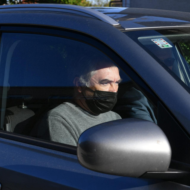 Izlazak Dragana Kovačevića iz pritvora u Remetincu