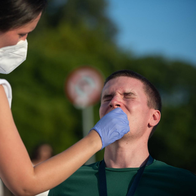 Testiranje na Covid-19 (Ilustracija)