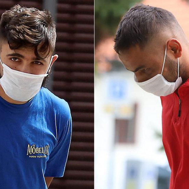 Privođenje osumnjičenih za pucnjavu u naselju Parag