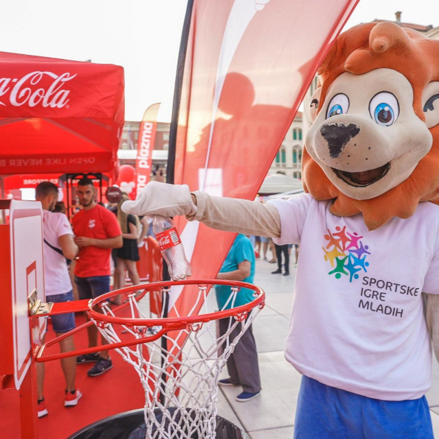 Coca-Cola HBC na Plazma Sportskim igrama mladih