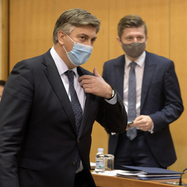 Andrej Plenković i Zdravko Marić