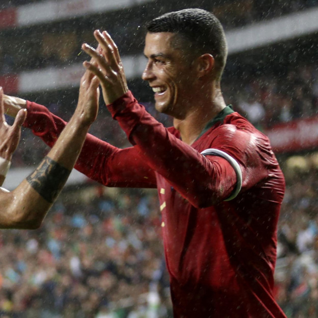 Bruno Fernandes i Cristiano Ronaldo
