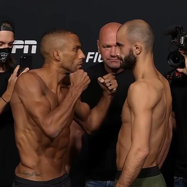Edson Barboza i Giga Chikadze