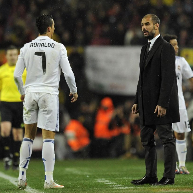 Cristiano Ronaldo i Josep Guardiola
