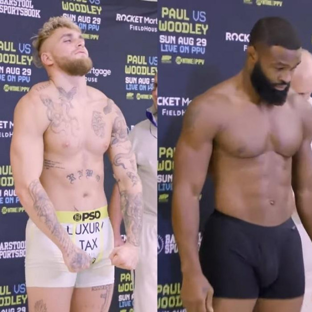 Jake Paul i Tyron Woodley