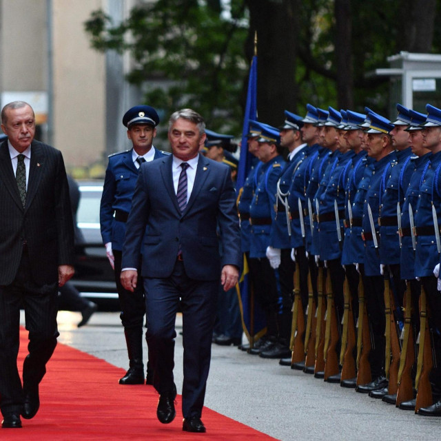 Recep Tayyip Erdogan i Željko Komšić