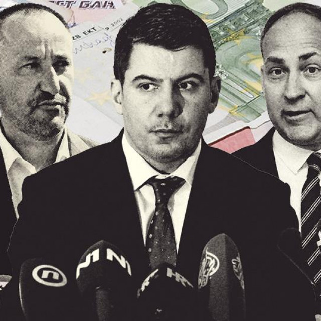 Hrvoje Zekanović, Nikola Grmoja i Stjepo Bartulica