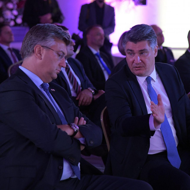 Andrej Plenković i Zoran Milanović
