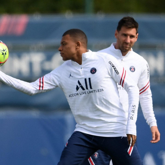 Kylian Mbappe i Lionel Messi