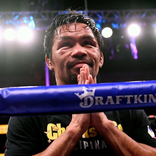Manny Pacquiao nakon meča protiv Ugasa