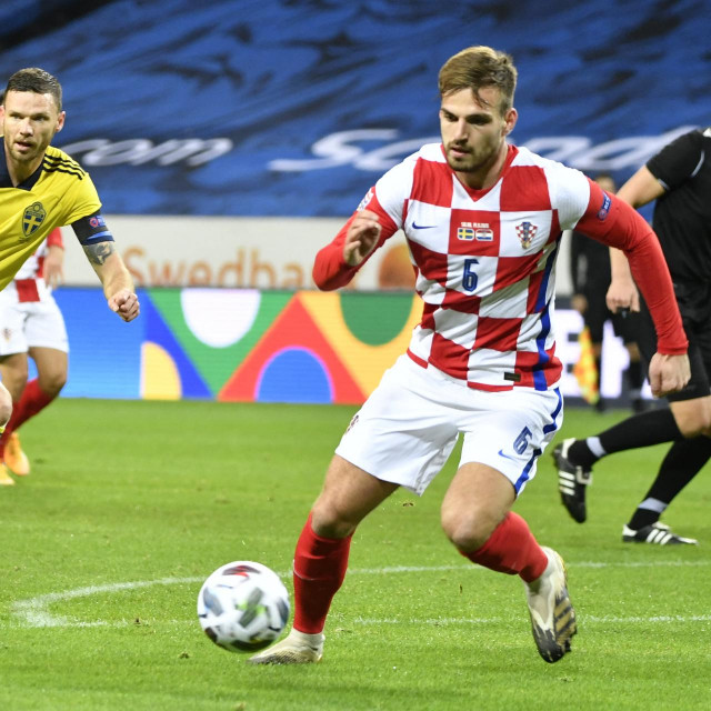 Marin Pongračić u dresu Hrvatske