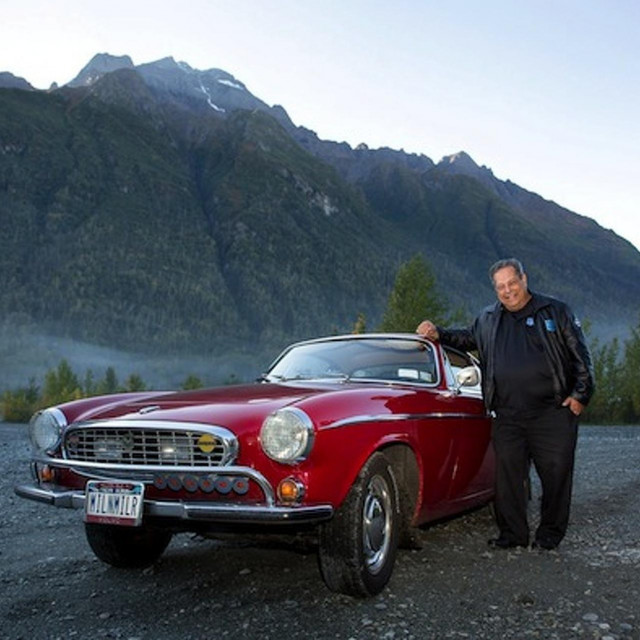 Irv Gordon i 1966 Volvo P1800