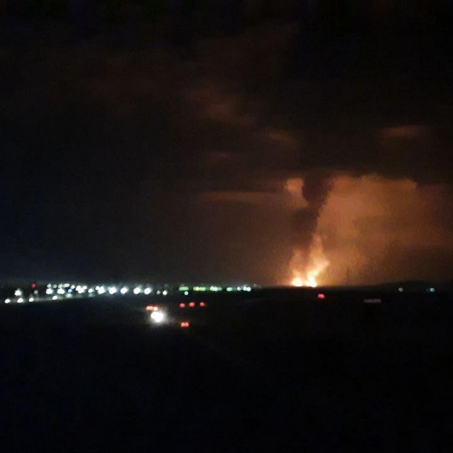 Eksplozija u skladištu oružja