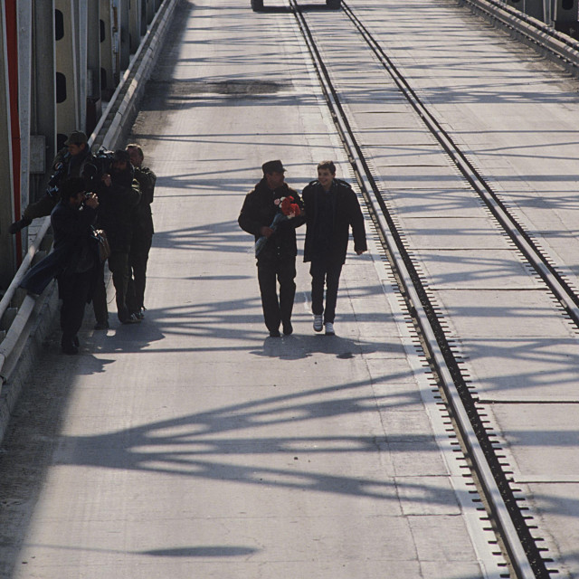General Boris Gromov na Mostu prijateljstva 1985.