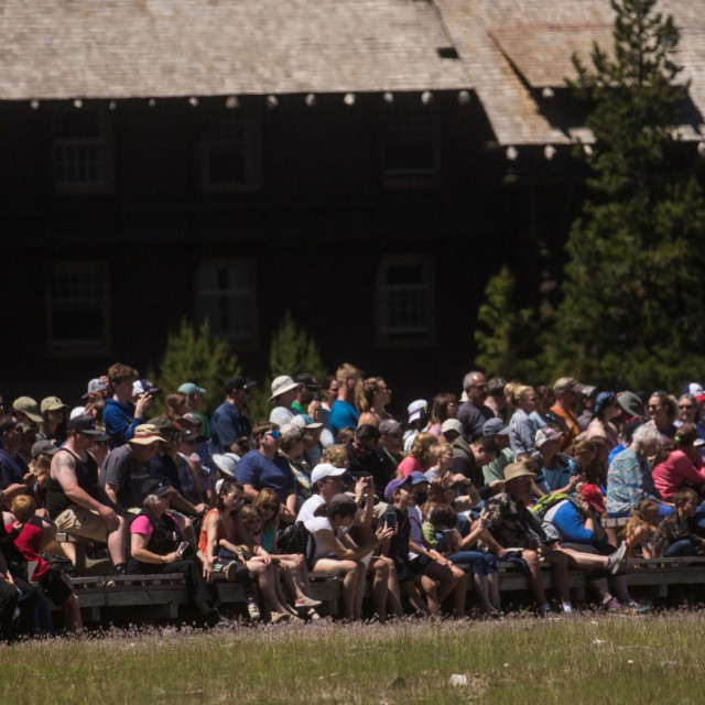 Gužva u nacionalnom parku Yellowstone, 2021.