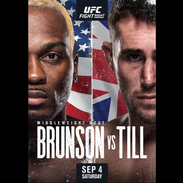 Brunson vs. Till poster