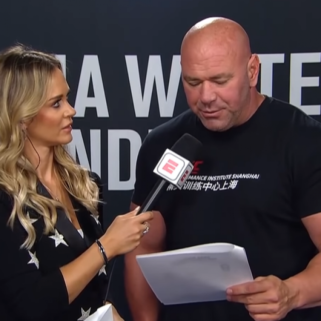 Laura Sanko i Dana White