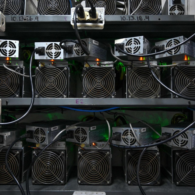 Rudarenje kriptovaluta, ilustracija