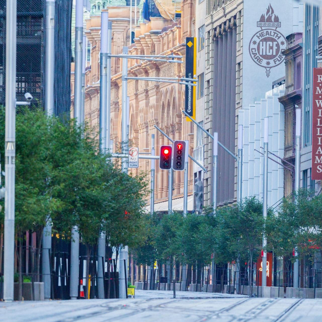 Prazne ulice Sydneya za vrijeme COVID lockdowna