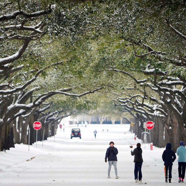 Snijeg u Teksasu, 2021.