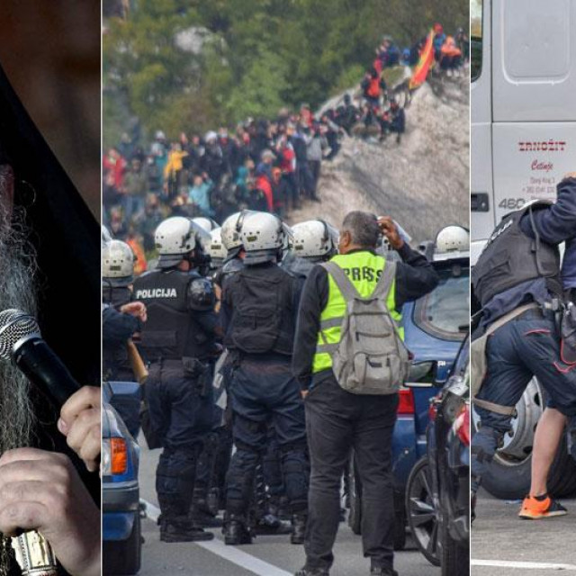 Neredi u Cetinju na dan ustoličenja Joanikija